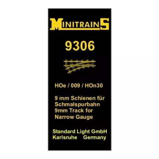 Aiguillage Gauche - Minitrains 9306 - HOe 1/87 