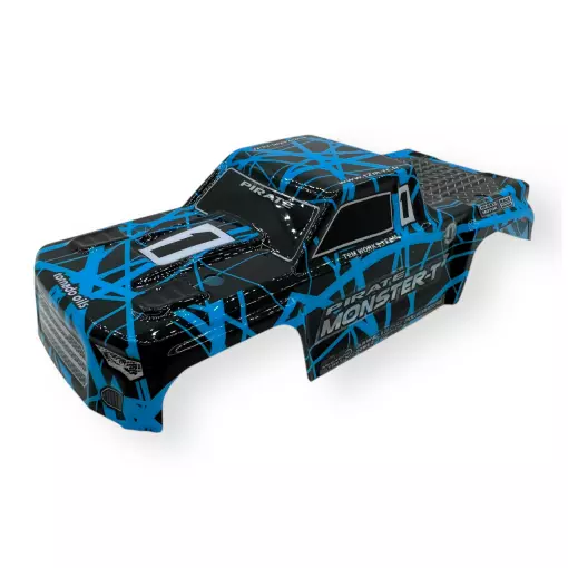 Carrosserie bleu pour pirate monster-T - T2M T4992/01B - 1/18