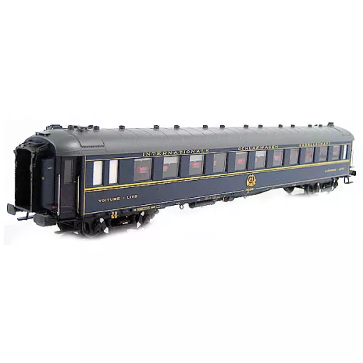 CIWL WL Ub car, blue 1971 with UIC monogram and DB management n° 71 80 71-41 636-4