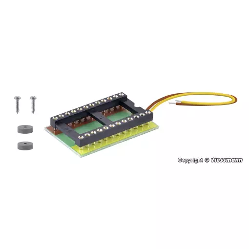 Barette de distribution enfichable Viessmann 6049 - HO 1/87 - 12 pôles