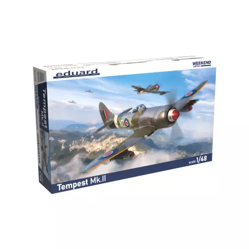 Avion de combat britannique - Tempête Mk.II - Eduard 84190 - 1/48