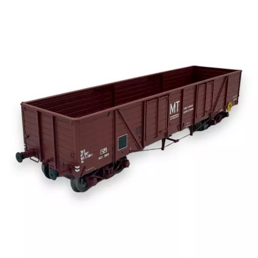 Waggon TP Tombereau MT - REE MODELS WB858 - HO : 1/87 - SNCF - EP. IV - 2R