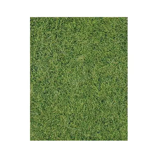 2 Tapis floqués herbes - Vert clair - HEKI 1870 - Échelle Universelle - 400x240mm