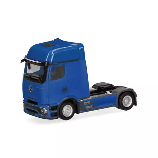 Camion Mercedes -Benz Actros L Pro Cabin Gigaspace bleu - Herpa 318389 - HO 1/87 