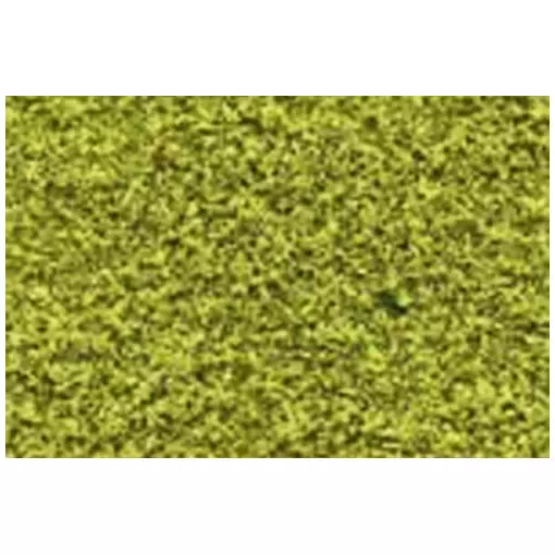 Red flocada, alfombra verde 28x14cm