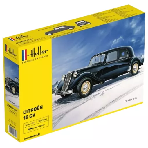 Traction "AVANT" - Citroën 15CV - 1934 - Heller 80763 - 1/24