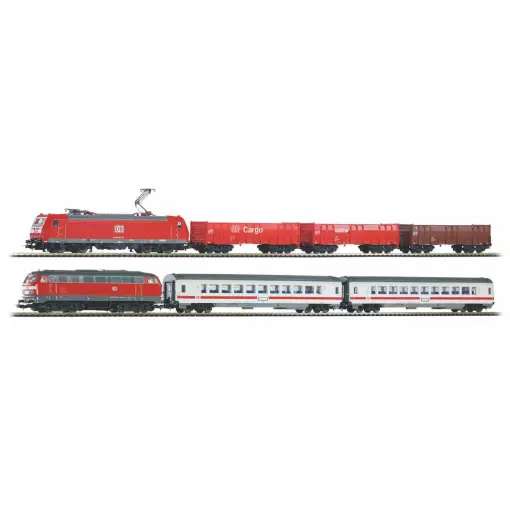 Digital starter box with two trains