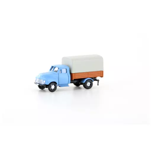 Camionnette - LEMKE 3232 - Opel Blitz - Échelle N 1/160 - EP II / III - Bleu