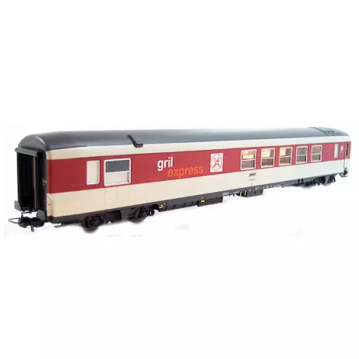 Voiture grill express Vru - LS Models 40153 - HO 1/87 - SNCF - Ep IV - 2R