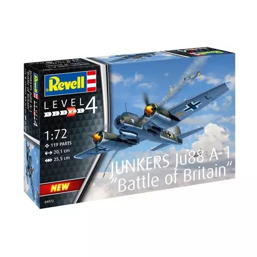 Junkers Ju 88 A-1 Bataille d'Angleterre - ITALERI 4972 - 1/72