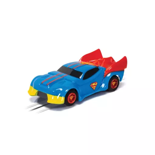 Justice League Superman Car - Micro Scalextric G2167 - S 1/64 - Analog