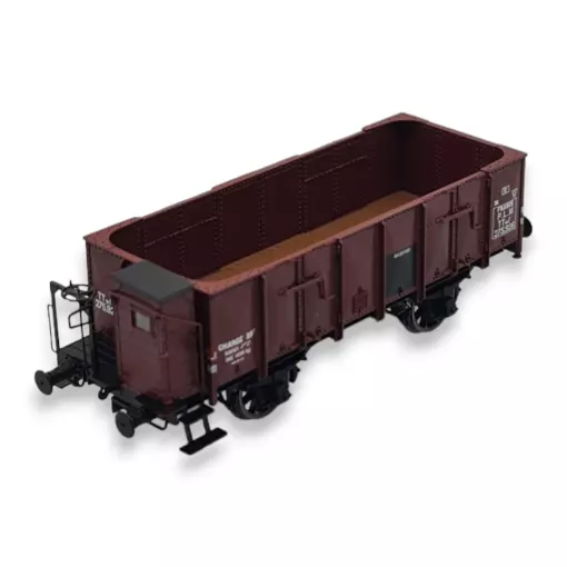 Offener Güterwagen OCEM 19 REE Modelle WB825 - HO 1/87 - PLM