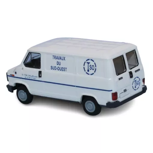 Citroën C25 Tolé TSO Lieferwagen, 1982 - Sai 3082 - HO 1/87