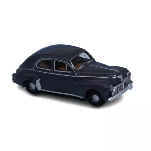 Voiture Peugeot 203 - berline gris anthracite - Brekina 92981 - HO 1/87