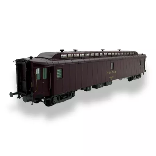 Voiture postale OCEM 21,6m AMBULANT PAz | REE MODELS VB087 SNCF HO 1/87