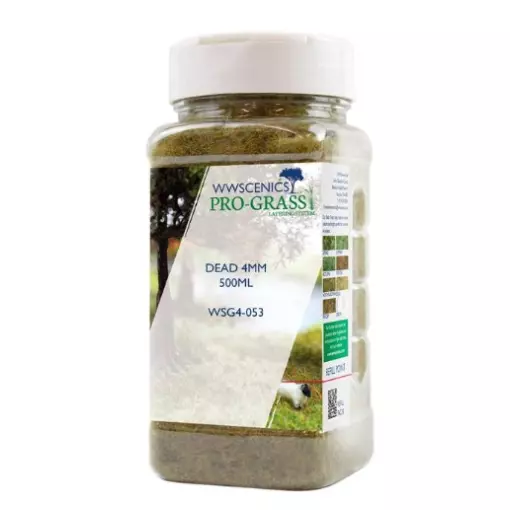 Fibres herbes - WWScenics WSG4-053 - 4mm - 500 ML