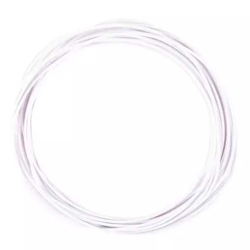 Fil toronné 0,04 mm² blanc 10 m - Faller 163790