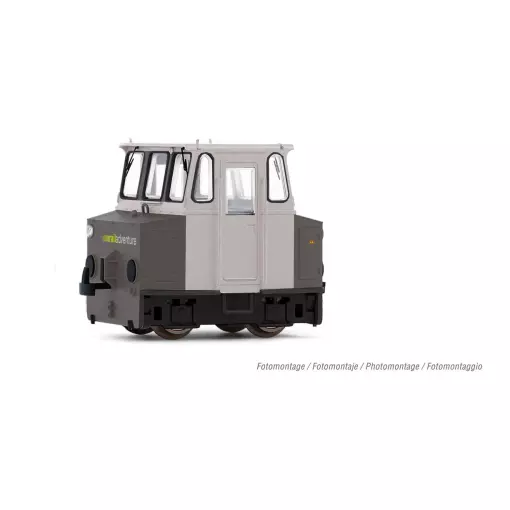 Tracteur de manœuvre "Railaventure" DC - gris RIVAROSSI HR2866 - HO 1/87 - EP VI