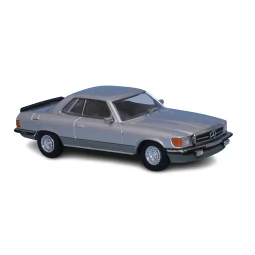 Mercedes Benz SLC ( C107 ), gris plateado, 1971 - PCX87 870479 - HO 1/87