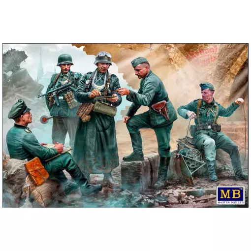 Militaires Allemands - IIe Guerre Mondiale Master Box 35211 - 1/35