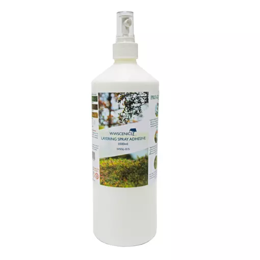 Static Grass Overlay Adhesive Spray - WWSCENICS WSGL-015 - 1000 ml