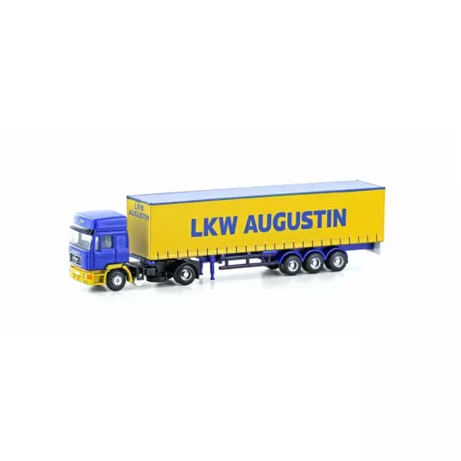 Oplegger met chassis - MAN F90 AUGUSTIN - LEMKE 4069 - N : 1/160