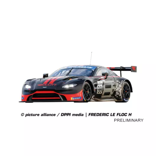 Aston-Martin Vantage GT3 "Bullitt Racing, No.99" - Carrera Evolution 27784 - I 1/32 - Analogique
