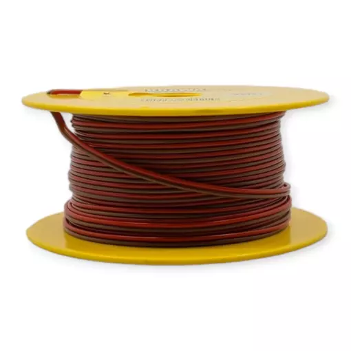 Bobine de câble Brawa 32421 - rouge / marron - pour Marklin