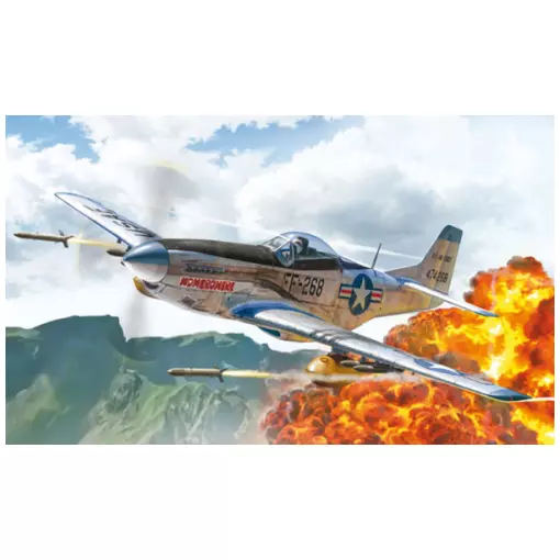 Avion F-51D Mustang Guerre de Corée - ITALERI I1452 - 1/72