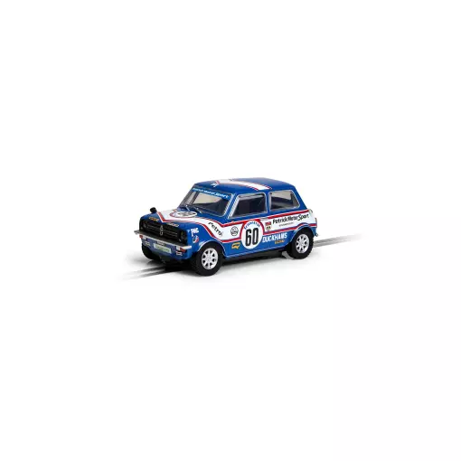 Voiture Analogique - Mini 1275GT - Patrick Motorsport - Richard Longman 1979 - Scalextric CH4337 - Super Slot - Echelle I: 1/32