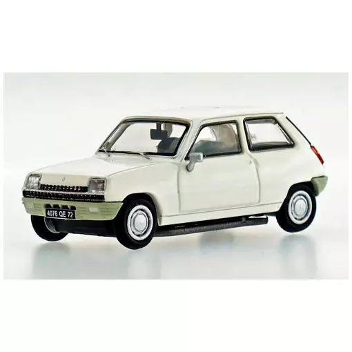  1972 Renault 5 TL Wit REE MODELES CB 142 - HO 1/87