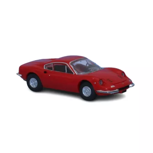 Ferrari Dino 246 GT, rouge orangé, 1969 - PCX87 0632 - HO 1/877