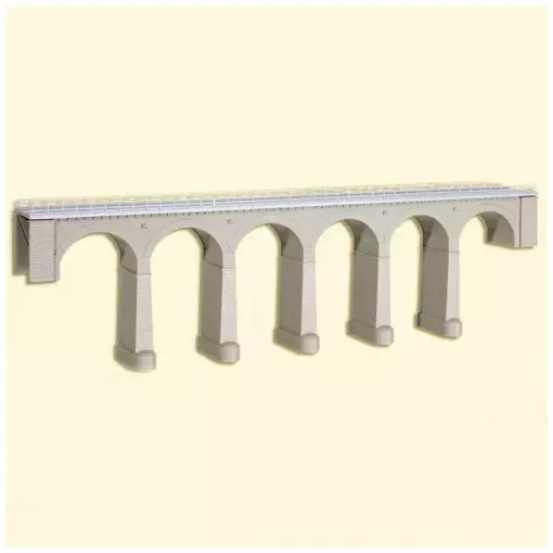 Viaduct Bridge/Single Track Straight - KIBRI 39724 - HO : 1/87