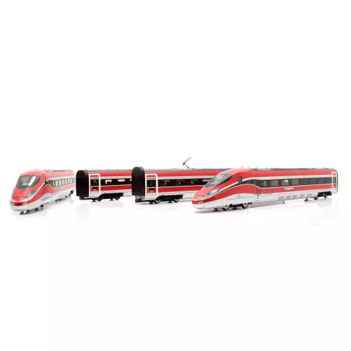 Set 4 éléments ETR 400 ACME 79201 Frecciarossa 1000 - HO 1/87 - FS - EP VI