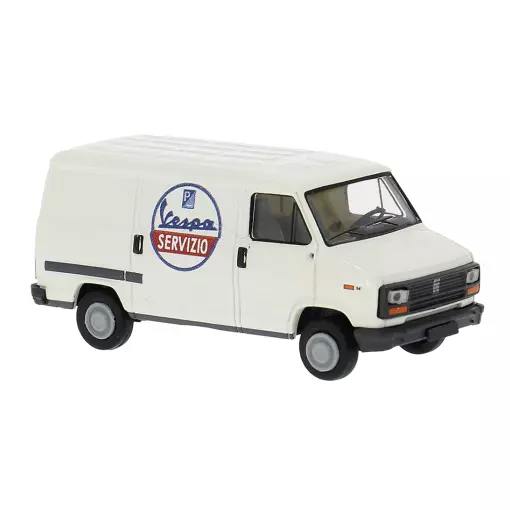 Fiat Ducato I tôlé, Vespa Servizio, 1982 - Brekina 34930 - HO 1/87 