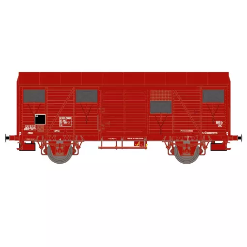 Wagon couvert - Exact-Train 20923 - HO 1/87 - SNCF - EP IV - 2R