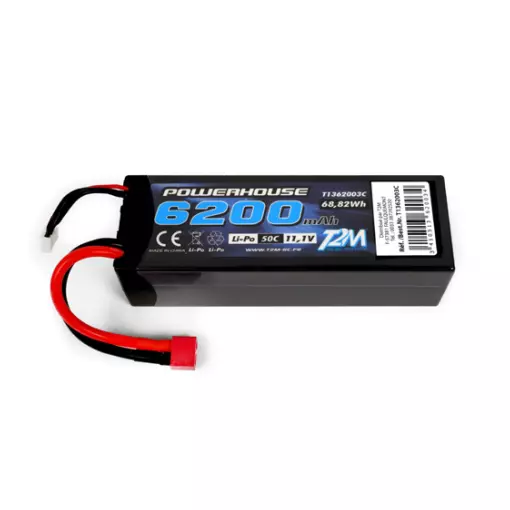 Accu LiPo 3S 11.1V 6200 mAh 50C - T2M T1362003C