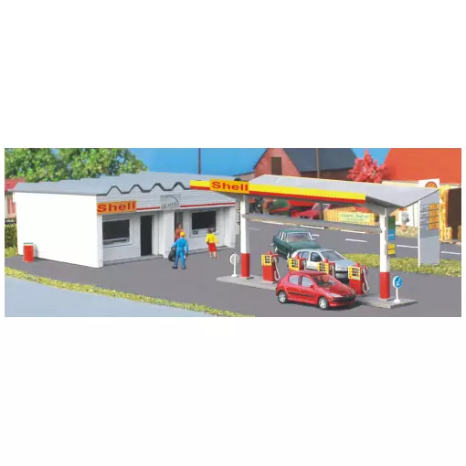 Station-Service Shell - Boutique - Restaurant Escapade - SAI 165 - HO 1/87 - EP V/VI