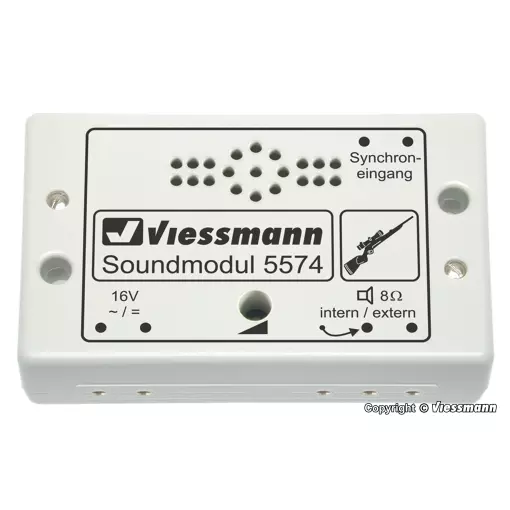 Altavoz "shotgun" Viessmann 5574 - para miniatura 1529