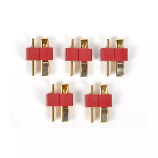 Lot de 5 Prises DEAN Mâles - T2M T2905/02