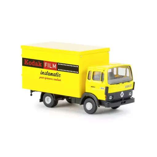 Truck Renault JN 90 tôlé "Kodac" jaune SAI 3656 BREKINA 34861 - HO : 1/87