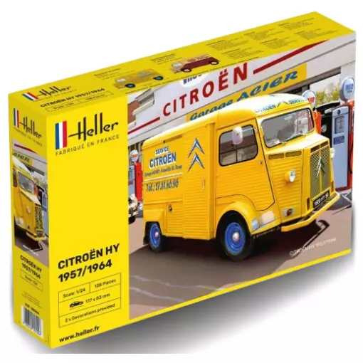 Citroën HY 1957/1964 - Service Citroën - Heller 80744 - 1/24