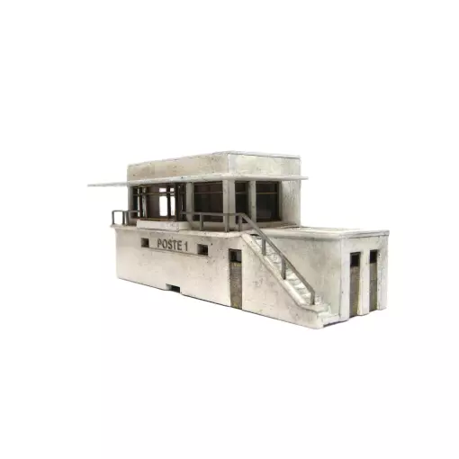 Caja de señales de Mouchard - Bois Modélisme 203001 - N 1/160 - SNCF - Ep III