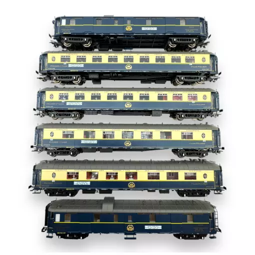 Set 6 Voitures Pullman "Edelweiss" - Trix 26470 - HO 1/87 - CIWL - EP II
