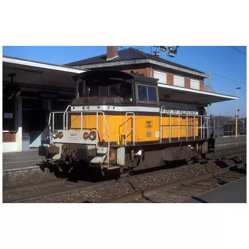 Locotracteur diesel Y 8169, livrée Arzens, Lens, Chamois - Chrezo 80-02 - 0 1/43 - SNCF - Ep IV - Analogique - 2R