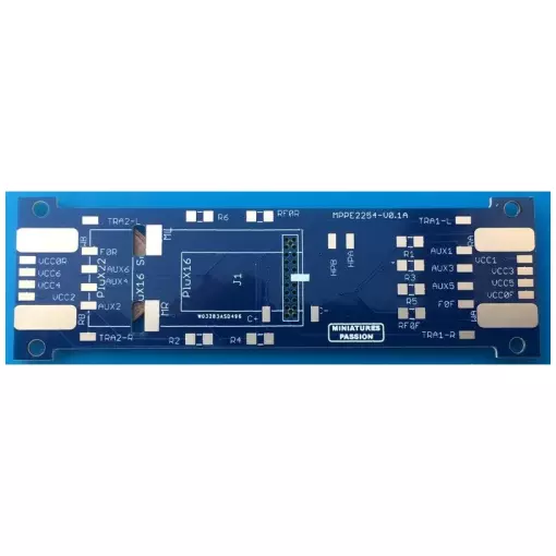 Platine de digitalisation NEM 658 PluX 22 - Distrimodel MPPE2254 - Pour BB Jacquemin Roco