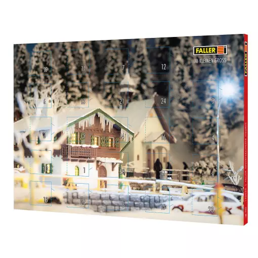 Calendrier de l'avent figurines - Faller 190030 - HO 1/87