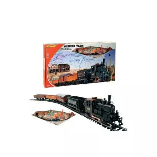Coffret de train Western US - Mehano T109 - HO 1/87 - SNCF - Analogique