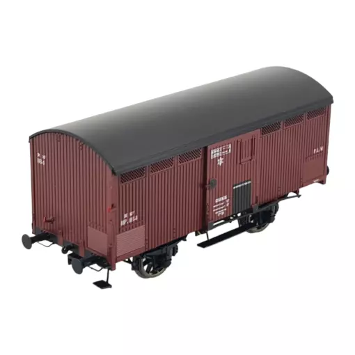 Wagon primeur 10T rouge sideros - REE MODELES WB758 - PLM - HO 1/87 - EP II