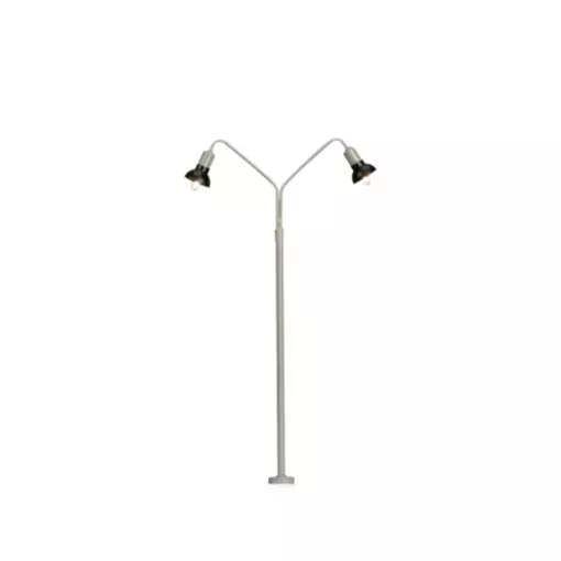 Lampadaire à arc double - Brawa 84055 - HO 1/87